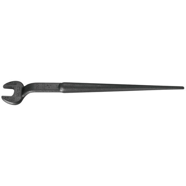 Klein Tools 3214 Spud Handle Open End Wrench: Offset Head