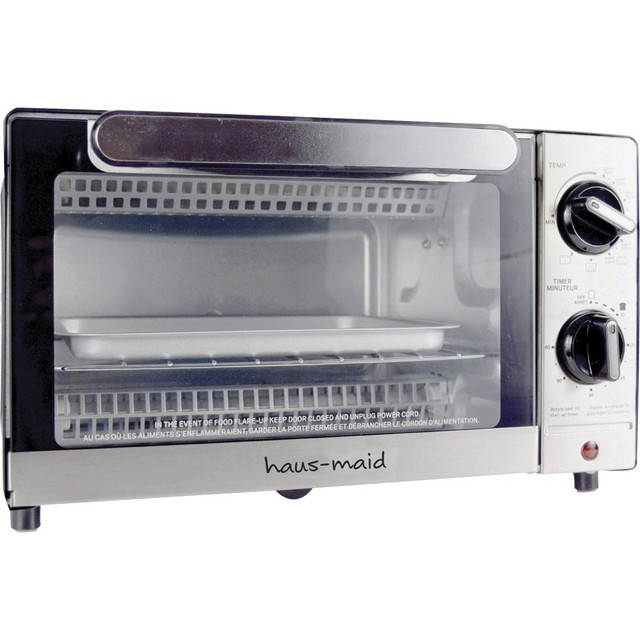 RDI (RANK DISTRIBUTORS INC) OG9431 Coffee Pro Haus-Maid Toaster Oven, 12-3/4inH x 14-6/10inW x 9inD, Gray RDI (RANK DISTRIBUTORS INC) OG9431 Coffee Pro Haus-Maid Toaster Oven, 12-3/4inH x 14-6/10inW x 9inD, Gray