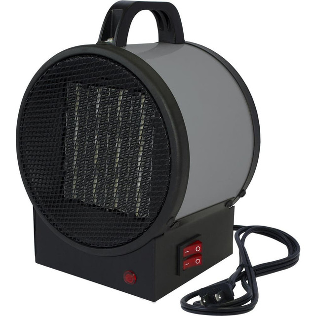 King Electric PUH1215T Workstation & Personal Heaters; Type: Portable Utility Heater ; Voltage: 120V ; Wattage: 1500 ; Amperage Rating: 12.5 ; Cord Length: 6 ; Length (Inch): 7.5