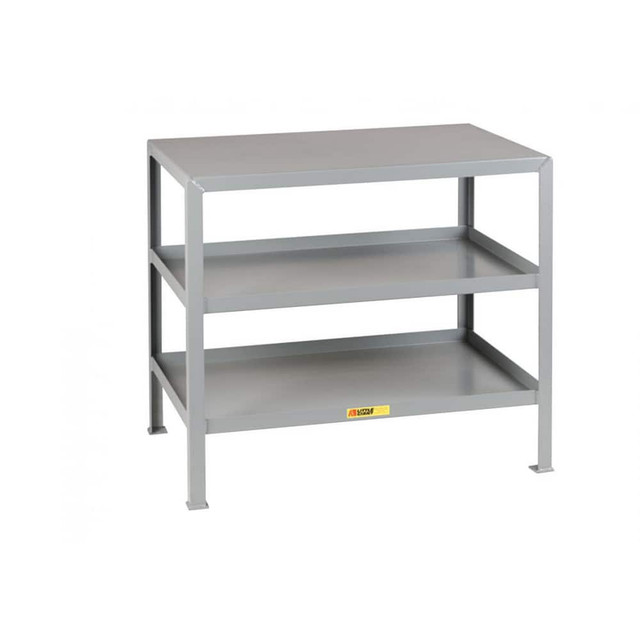 Little Giant. MT2448-2 Heavy-Duty Machine Table: Steel, Gray