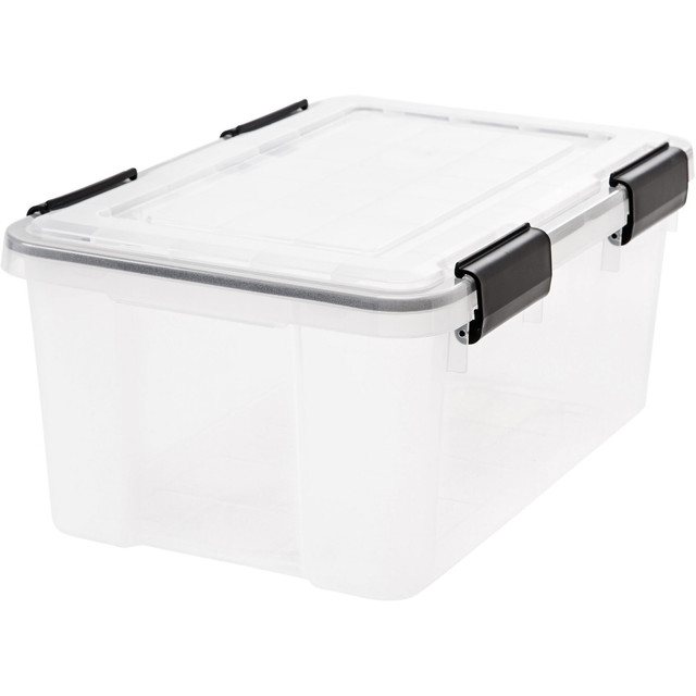 IRIS USA, INC. 110380-CT IRIS WeatherTight Heavy-duty Storage Tote - Internal Dimensions: 14.75in Length x 9.63in Width x 7in Height - 6 / Carton