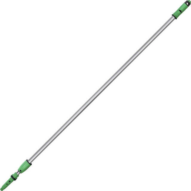 UNGER INDUSTRIAL, LLC UNGEZ400 Unger OptiLoc 2-Section Extension Pole, 13-1/8ft, Green/Silver