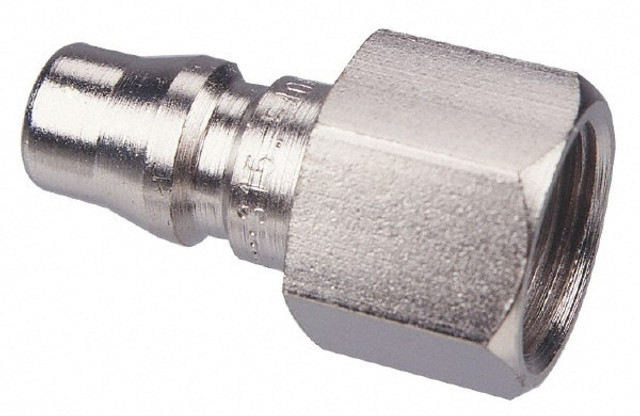 CEJN 10 315 5404 Pneumatic Hose Coupling: 3/8" Thread, 1/4" Body Dia, High Flow Interchange