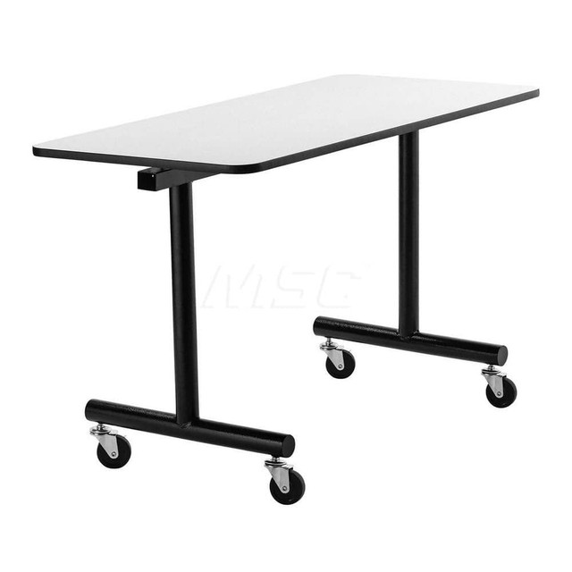 National Public Seating TGT2460MDPEGY Mobile Work Center: 60" OAD, 29" OAH