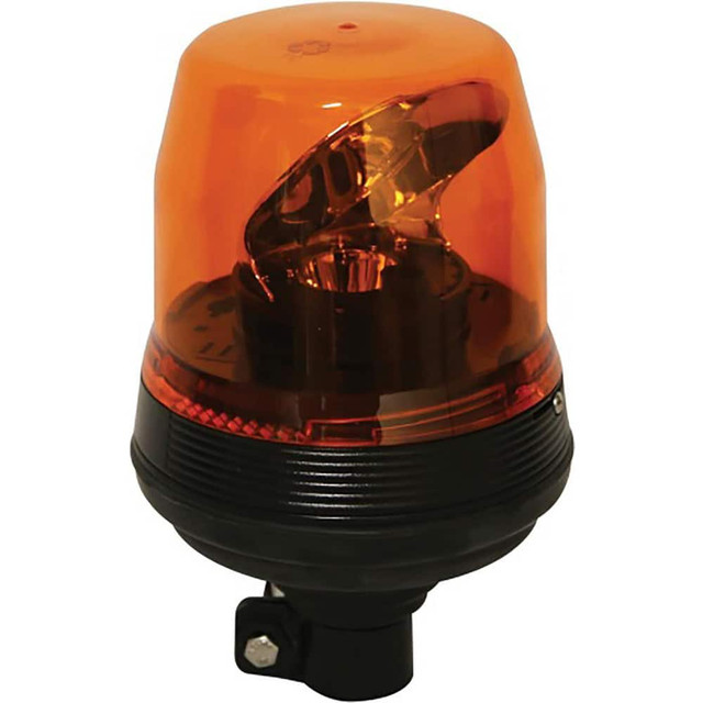 Ecco EB7810A Emergency Light Assemblies; Light Assembly Type: LED Warning Light ; Voltage: Multi-Voltage ; Mount Type: DIN Pole; Permanent ; Power Source: 12-24V DC ; Overall Height: 7.75in ; Standards: SAE Class 1