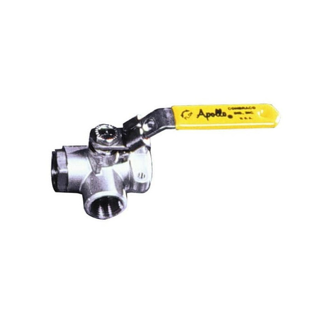 Apollo. 7660227A Standard Manual Ball Valve: 3/8" Pipe, Standard Port