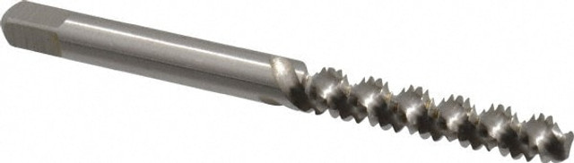 Cleveland C58545 Spiral Flute Tap: #10-24, UNC, 3 Flute, Bottoming, 2B & 3B Class of Fit, High Speed Steel, Bright/Uncoated