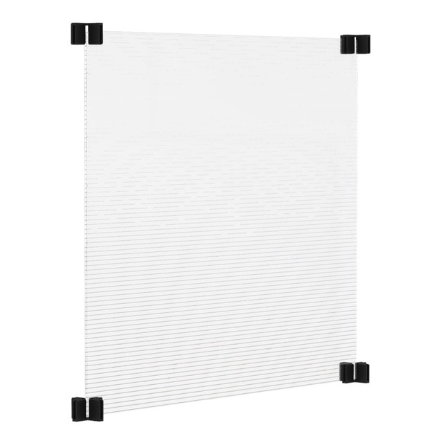 GOLD&LEVY INC. TD014 Rosseto Serving Solutions Avant Guarde 360 deg. Safety Shield, 20in x 18in, Semi-Clear