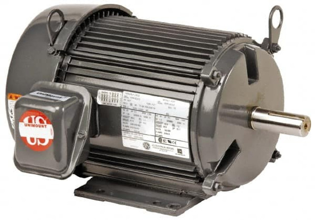 US Motors U1D10C Three Phase Premium Efficient AC Motor: TEFC Enclosure