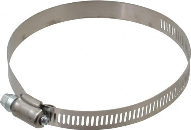 IDEAL TRIDON 5760051 Worm Gear Clamp: SAE 60, 3-5/16 to 4-1/4" Dia, Stainless Steel Band