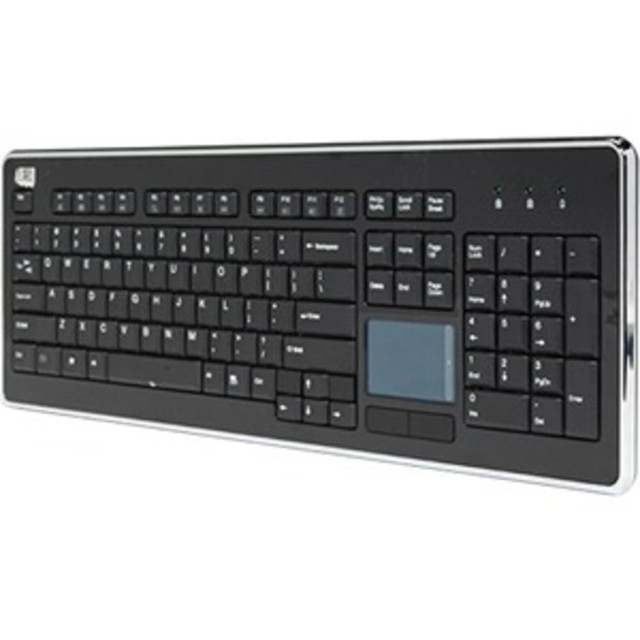 ADESSO INC WKB-4400UB Adesso SlimTouch  Wireless Keyboard with Built-In Touchpad,WKB-4400UB