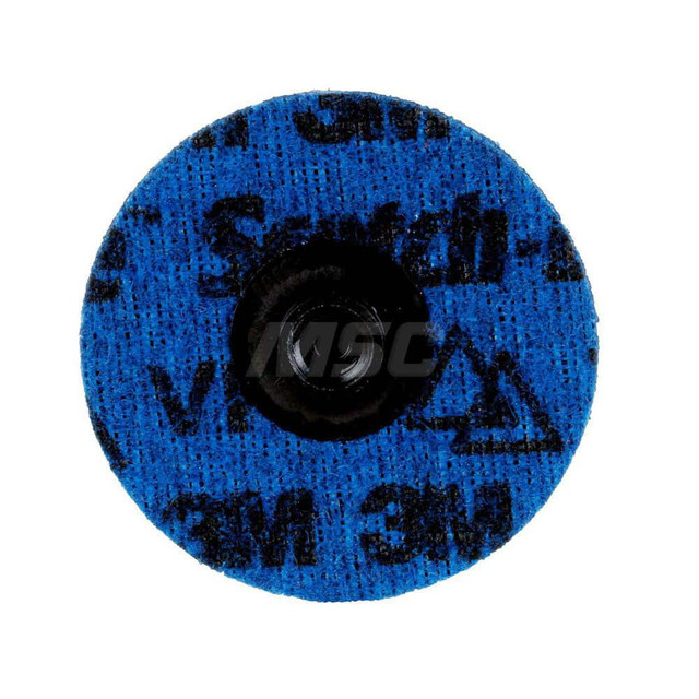 3M 7100264316 Quick-Change Disc: Roloc TS, 3" Dia, Ceramic, Non-Woven