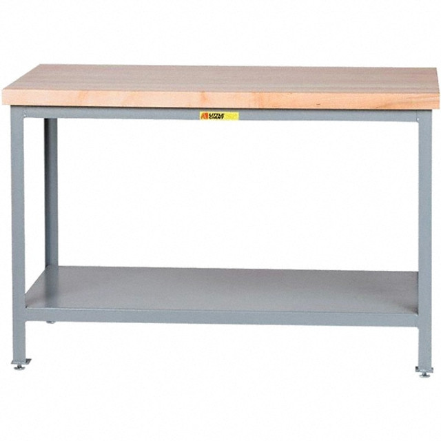 Little Giant. WTS2448LL Butcher Block Top Table: