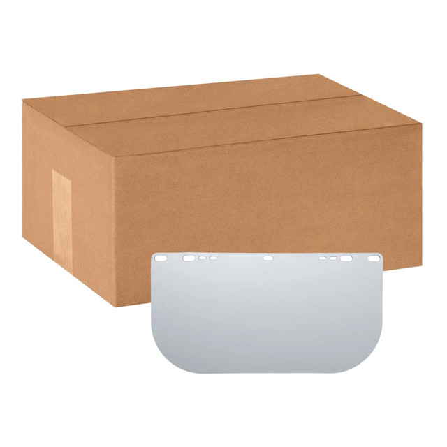 R3 SAFETY LLC Jackson Safety 30706  F20 Polycarbonate Face Shields, 15 1/2in x 8in, Clear, Case Of 36