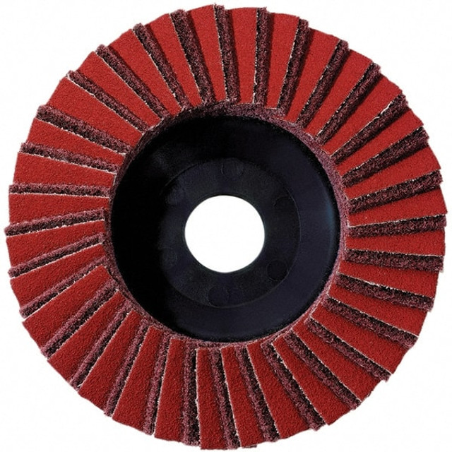 Metabo 626369000 Flap Disc: 7/8" Hole, 40 Grit, Aluminum Oxide, Type 29