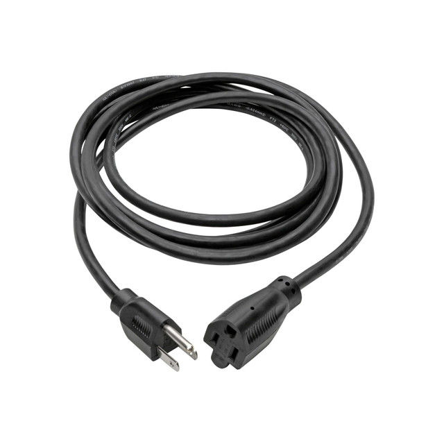 TRIPP LITE P022-010 Eaton Tripp Lite Series Power Extension Cord, NEMA 5-15P to NEMA 5-15R - 10A, 120V, 18 AWG, 10 ft. (3.05 m), Black - Power cable - NEMA 5-15 (F) to NEMA 5-15P (M) - AC 110 V - 10 ft - black