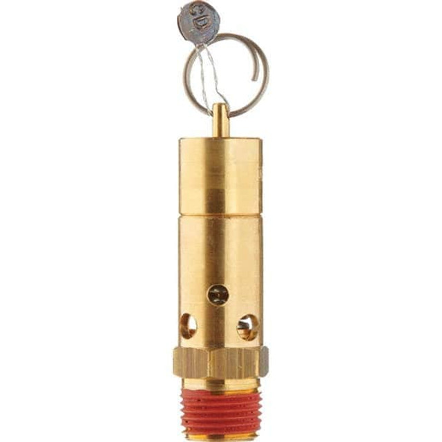 Control Devices SN50-1A125 ASME Safety Relief Valve: 1/2" Inlet, 266 CFM, 125 Max psi