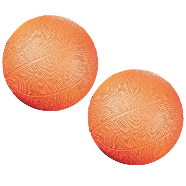 EDUCATORS RESOURCE CHSBFC-2 Champion Sports Coated High Density Foam Basketballs, Size 3, Orange, Pack Of 2 Basketballs