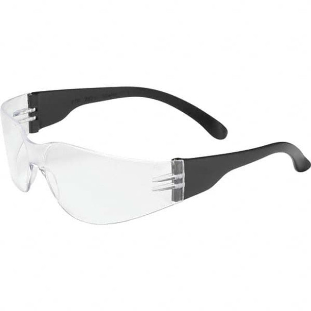 Bouton. 250-00-0920 Safety Glass: Anti-Fog & Scratch-Resistant, Clear Lenses, Frameless, UV Protection