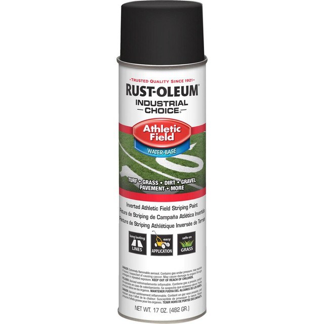 Rust-Oleum 318195 17 fl oz Black Field Marking Paint