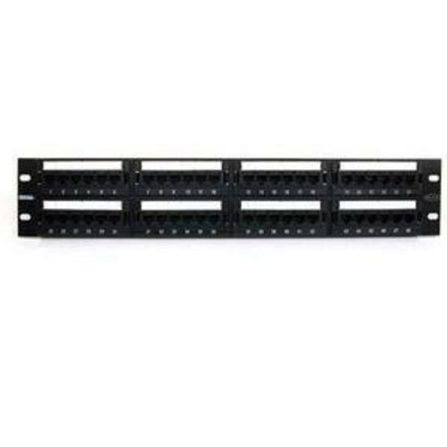 BELKIN, INC. Belkin C-PP5-48-F-BK  Cat5e Patch Panel - 48 x RJ-45