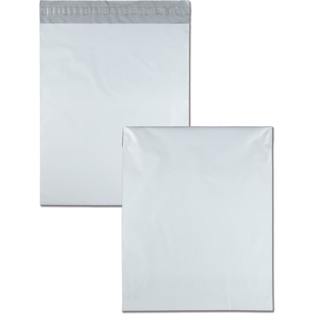 QUALITY PARK PRODUCTS Quality Park 46200  Redi-Strip Poly Envelopes, 14in x 17in, White, Box Of 100