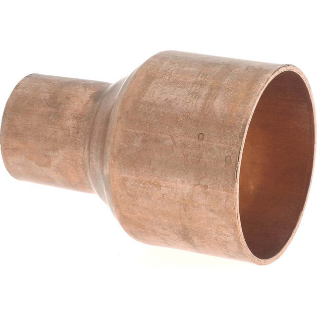 Mueller Industries W 01067 Wrot Copper Pipe Reducer: 1-1/2" x 3/4" Fitting, C x C, Solder Joint