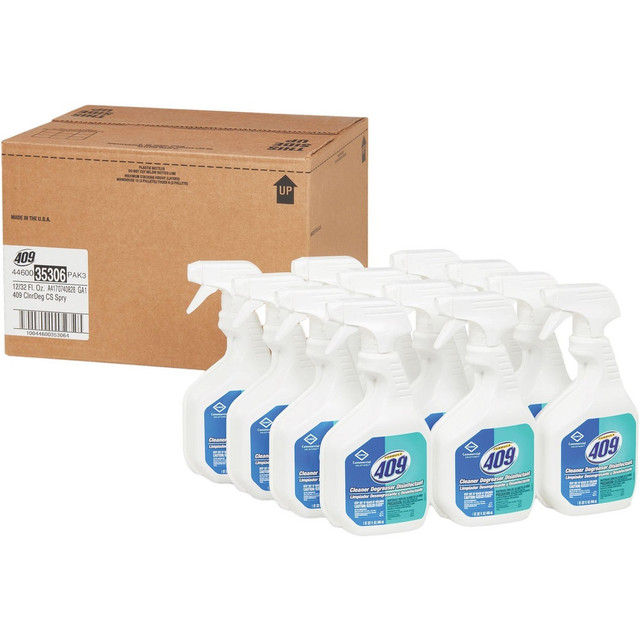 Formula 409 CLO35306CT All-Purpose Cleaners & Degreasers; Product Type: Degreaser ; Form: Liquid ; Container Type: Spray Bottle ; Container Size: 32 oz ; Scent: Floral Citrus ; Application: Degreaser/Cleaner