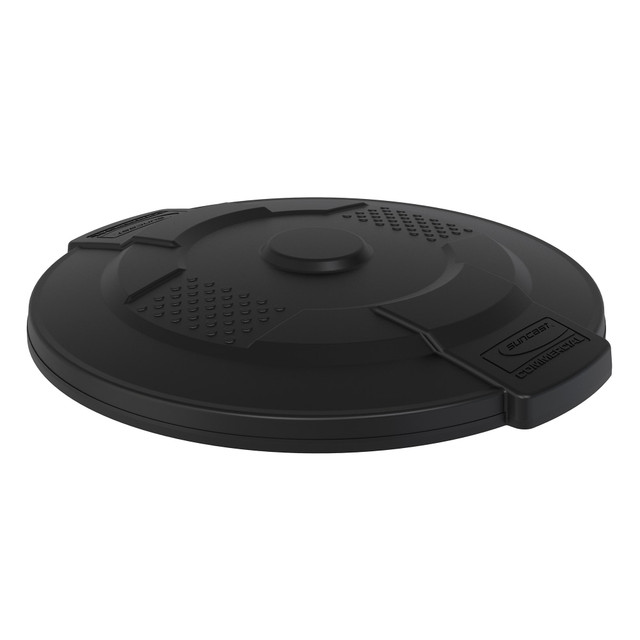 SUNCAST CORPORATION TCU32GLIDD Suncast Commercial Utility Trash Can Lid, 32 Gallon, Black