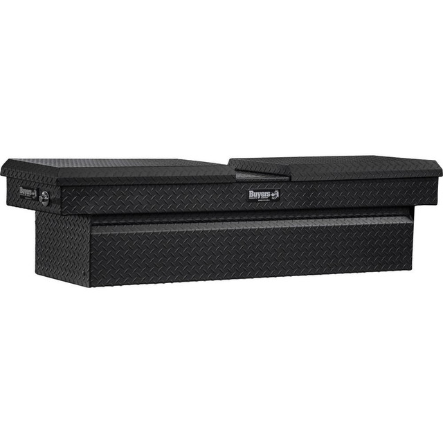 Buyers Products 1722420 Tool Boxes & Storage; Product Type: Gull Wing Compact Crossover ; Fits Vehicle Make: Universal; Trucks; All Models ; Material: Aluminum ; Color: Matte Black ; Locking System: Lock Cylinder ; Lid Style: Gull Wing