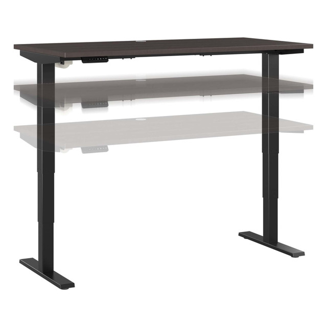 BUSH INDUSTRIES INC. Bush Business Furniture M4S6030SGBK  Move 40 Series Electric 60inW x 30inD Electric Height-Adjustable Standing Desk, Storm Gray/Black, Standard Delivery
