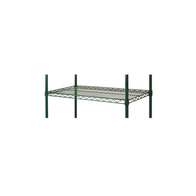 FOCUS FOOD SERVICE, LLC VEX-1824 Focus Foodservice Epoxy-Coated Wire Shelf, 2inH x 24inW x 18inD, Green FOCUS FOOD SERVICE, LLC VEX-1824 Focus Foodservice Epoxy-Coated Wire Shelf, 2inH x 24inW x 18inD, Green