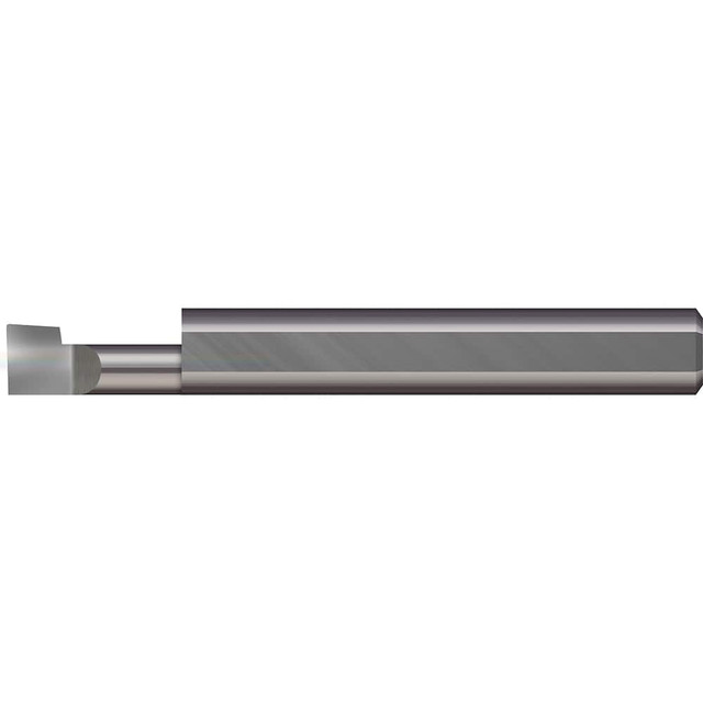 Micro 100 BBL-200600 Boring Bar: 0.2" Min Bore, 0.6" Max Depth, Left Hand Cut, Solid Carbide