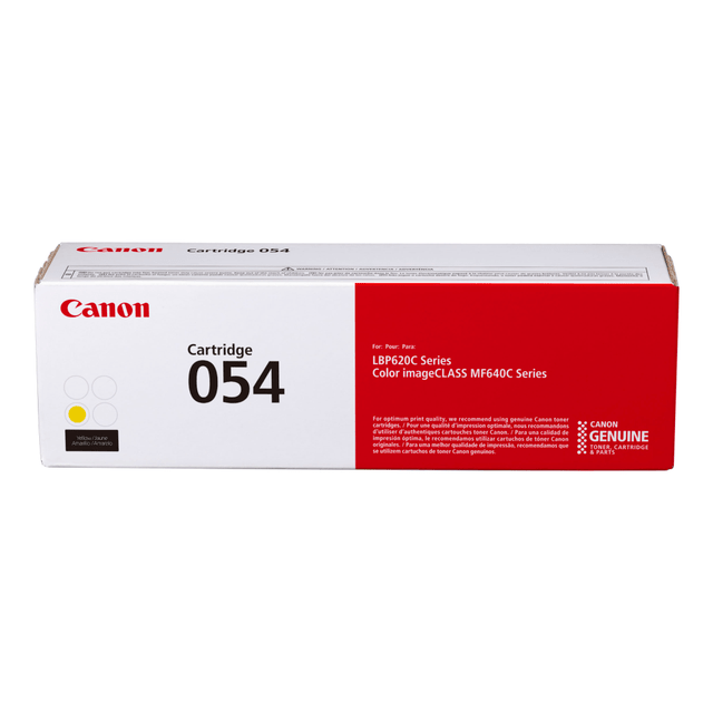 CANON USA, INC. Canon 3021C001  054 Yellow Toner Cartridge, 3021C001