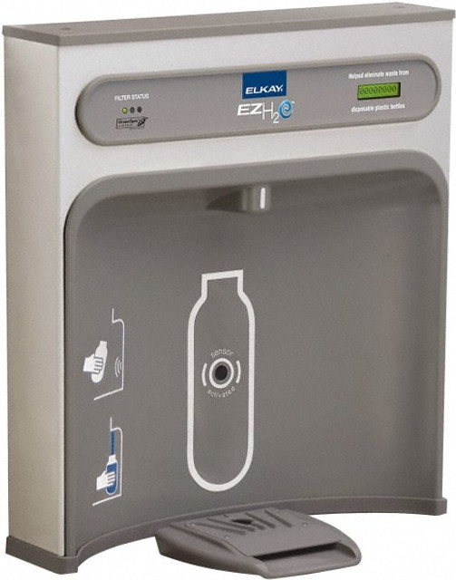 ELKAY. LZWSRK Floor Standing Water Cooler & Fountain: 8 GPH Cooling Capacity