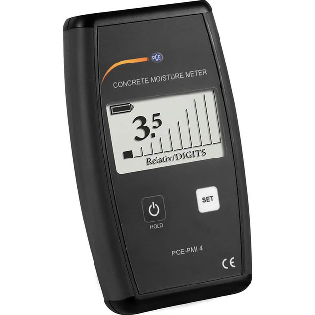PCE Instruments PCE-PMI 4 Moisture Meters & Analyzers; Product Type: Moisture Meter ; Accuracy: 0.5% ; Heat Source: None ; Minimum Operating Temperature: 410F ; Maximum Operating Temperature: 1040F ; Maximum Relative Humidity: 85