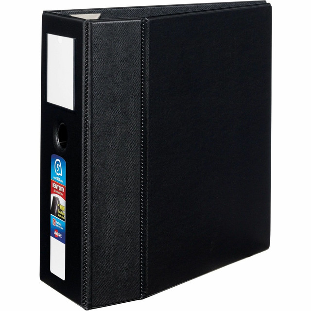 AVERY PRODUCTS CORPORATION 79996 Avery Heavy-Duty 3-Ring Binder With Locking One-Touch EZD Rings, 5in D-Rings, 50% Recycled, Black AVERY PRODUCTS CORPORATION 79996 Avery Heavy-Duty 3-Ring Binder With Locking One-Touch EZD Rings, 5in D-Rings, 50% Recycled, Black