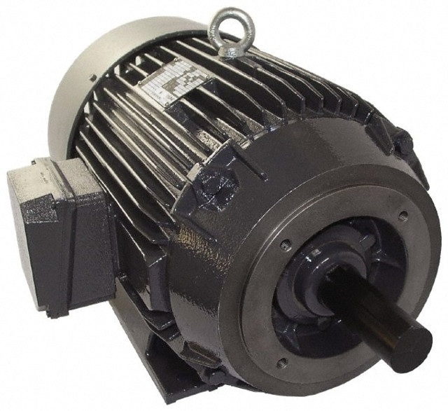 US Motors ELT32E1DC Three Phase Energy Efficient AC Motor: TEFC Enclosure