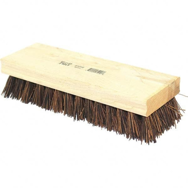 Osborn 0008101600 Scrub Brush: 8" Brush Length, Palmetto Fiber Bristles