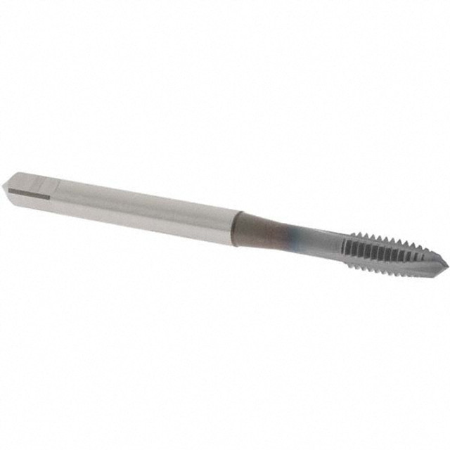 OSG 1737208 Spiral Point Tap: #8-32 UNC, 3 Flutes, Plug, Vanadium High Speed Steel, TiCN Coated