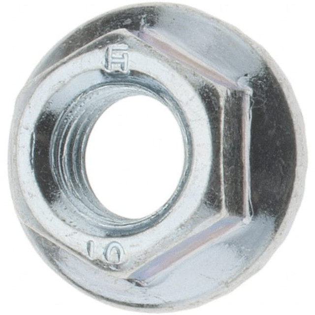 Value Collection 4581 M8, 17.5mm Flange Diam, 8mm High, 12mm Across Flats, Flange Nut