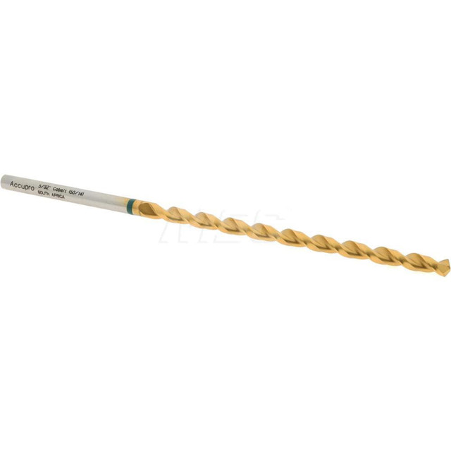 Accupro 1GL0397-AC Taper Length Drill Bit: 0.1562" Dia, 130 °