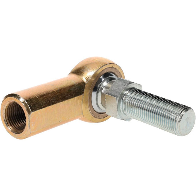 MSC F12SBY Ball Joint Linkage Spherical Rod End: 3/4-16" Shank Thread, 3/4" Rod ID, 1-3/4" Rod OD, 1.125" Shank Dia, 1.562" Shank Length, 11,550 lb Static Load Capacity