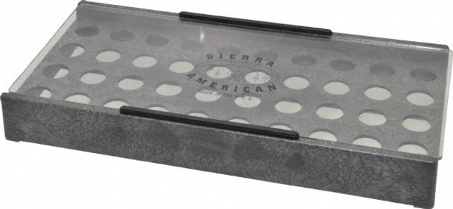 Sierra American Multi-Systems SAER-20-40 40 Collet, ER20 Plastic Collet Rack and Tray