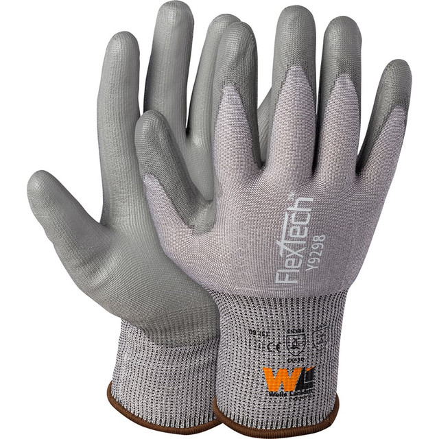 Wells Lamont Y9298L Puncture-Resistant Gloves:  Size Large, ANSI Cut N/A, Polyurethane,