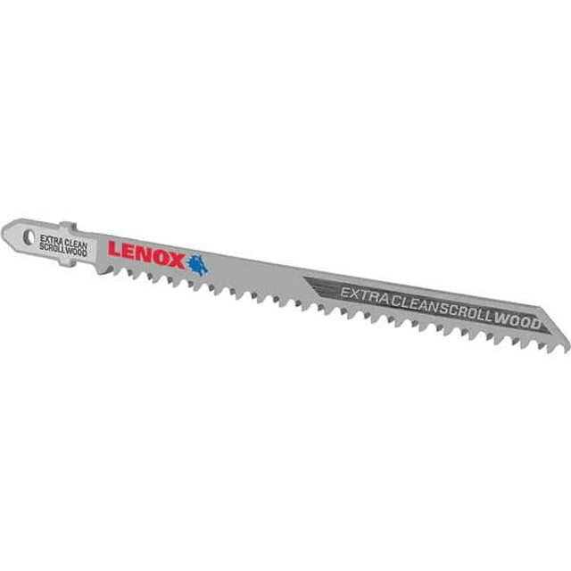 Lenox 1991555 Jigsaw Blade: Bi-Metal, 12 TPI, 0.058" Blade Thickness, 1/4" Blade Width