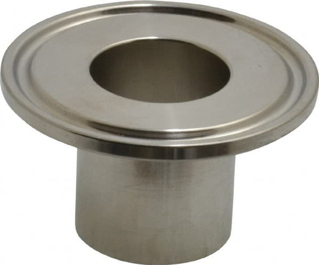 VNE EG14AM7-6L1.0 Sanitary Stainless Steel Pipe Welding Ferrule: 1", Clamp Connection