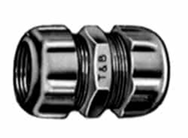 Thomas & Betts 8120 Conduit Coupling: For Rigid & Intermediate (IMC), Malleable Iron, 1/2" Trade Size