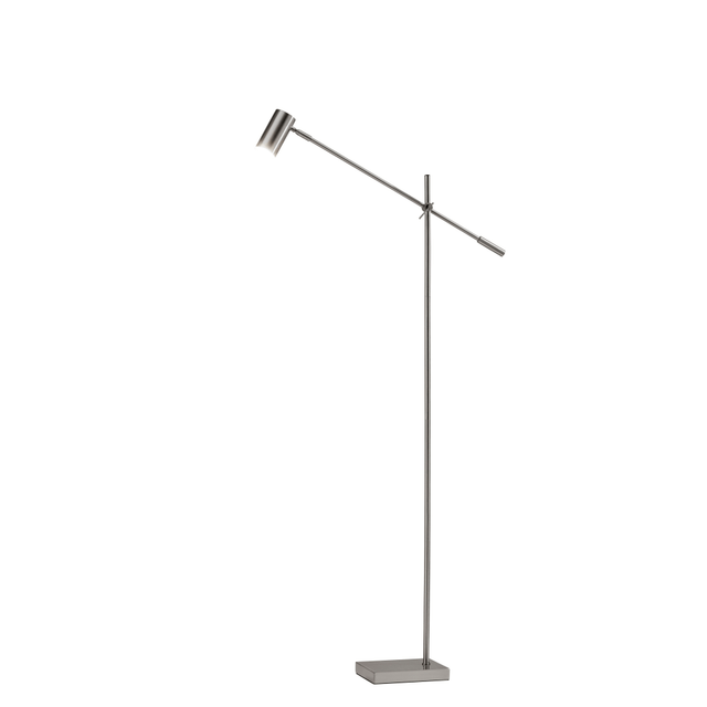 ADESSO INC Adesso 4218-22  Collette LED Floor Lamp, 63inH, Brushed Steel