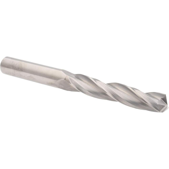 Accupro 10443 Jobber Length Drill Bit: 31/64" Dia, 150 &deg;, Solid Carbide